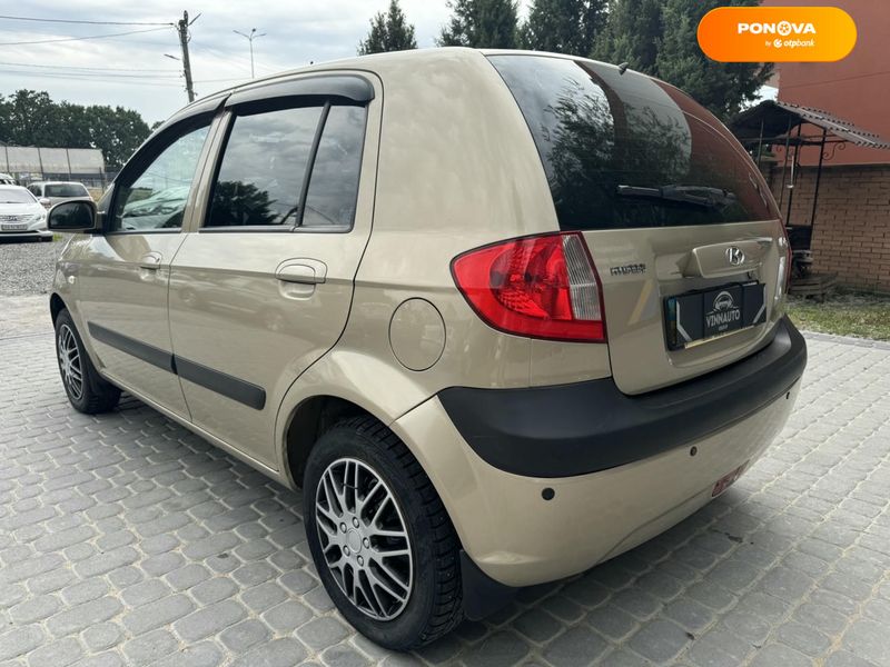 Hyundai Getz, 2010, Газ пропан-бутан / Бензин, 1.4 л., 154 тис. км, Хетчбек, Бежевий, Вінниця 103153 фото