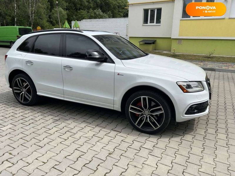 Audi SQ5, 2016, Бензин, 3 л., 174 тыс. км, Внедорожник / Кроссовер, Белый, Тернополь Cars-Pr-60510 фото