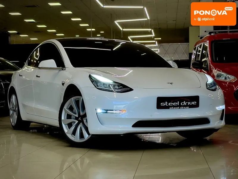 Tesla Model 3, 2019 р., Електро, 76 тис. км, Седан, Білий, Миколаїв AT-10416711 фото