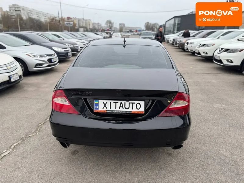 Mercedes-Benz CLS-Class, 2007 г., Бензин, 330 тыс. км, Седан, Чорный, Запорожье AT-10411096 фото