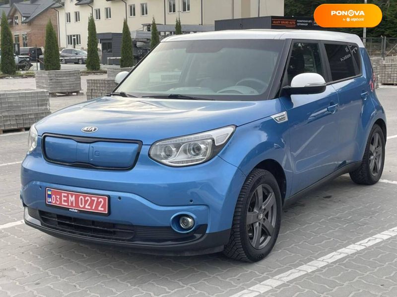 Kia Soul, 2017, Електро, 152 тыс. км, Внедорожник / Кроссовер, Синий, Львов Cars-Pr-68466 фото