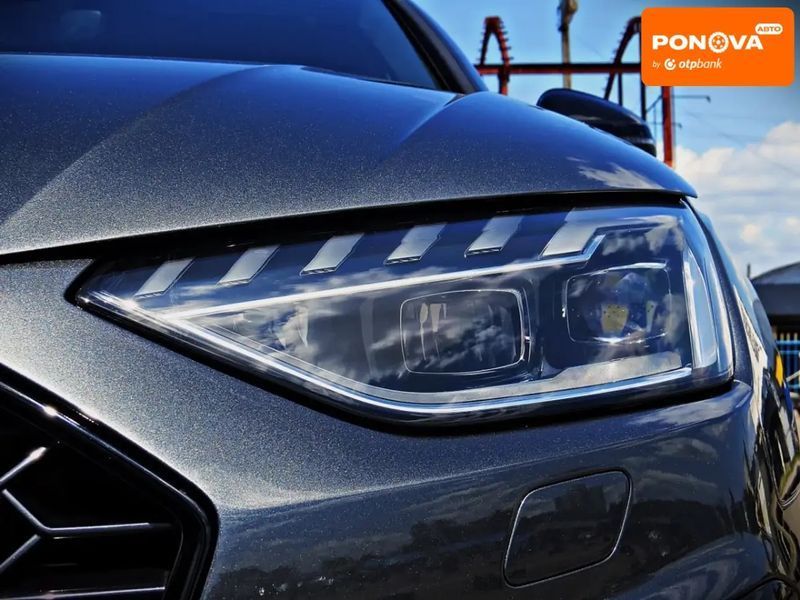 Audi A4, 2021 р., Бензин, 69 тис. км, Седан, Сірий, Черкаси AT-10411120 фото