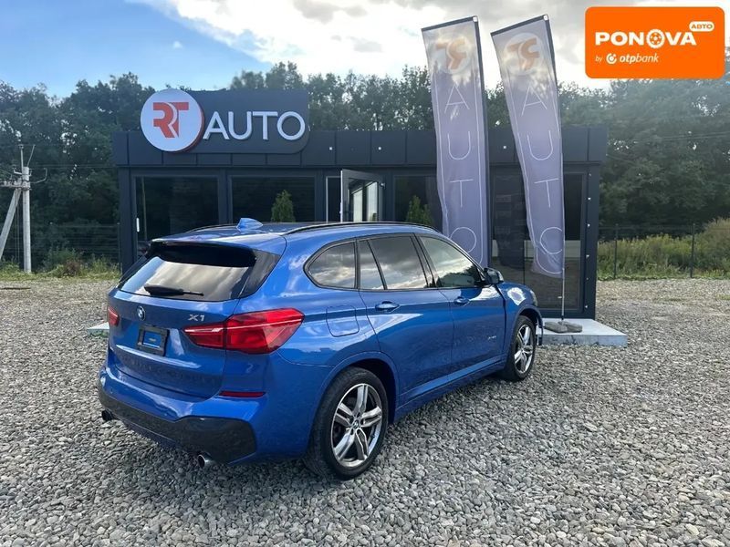 BMW X1, 2017 р., Бензин, 198 тис. км, Позашляховик / Кросовер, Синій, Львів AT-10402442 фото