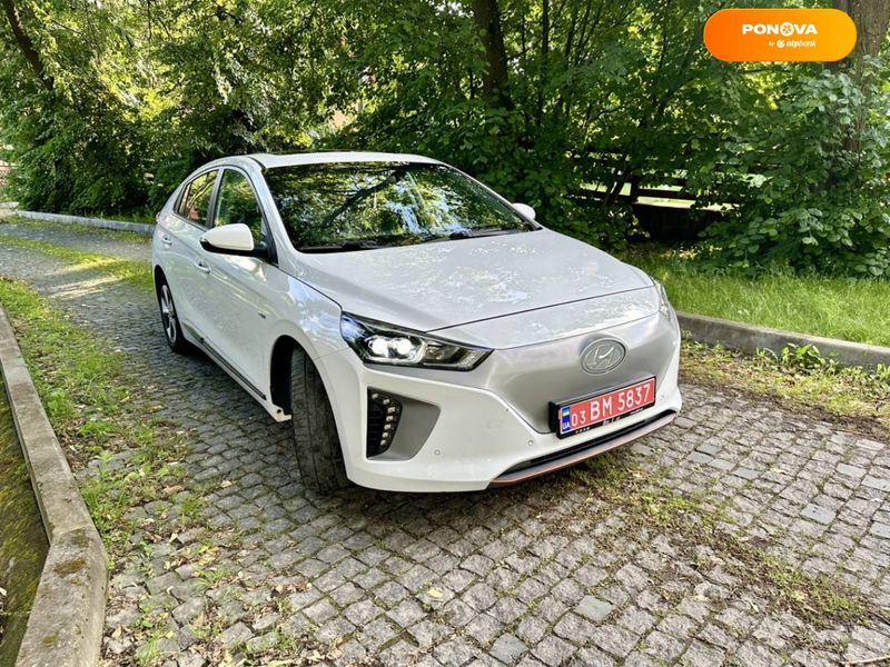 Hyundai Ioniq Electric, 2017, Електро, 69 тис. км, Ліфтбек, Білий, Тернопіль Cars-Pr-66890 фото