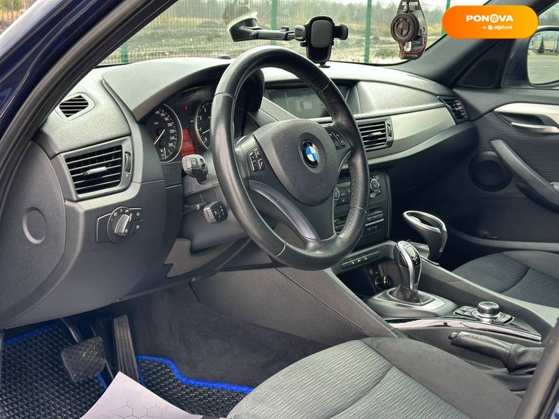 BMW X1, 2012, Бензин, 2 л., 190 тис. км, Позашляховик / Кросовер, Синій, Київ 30672 фото