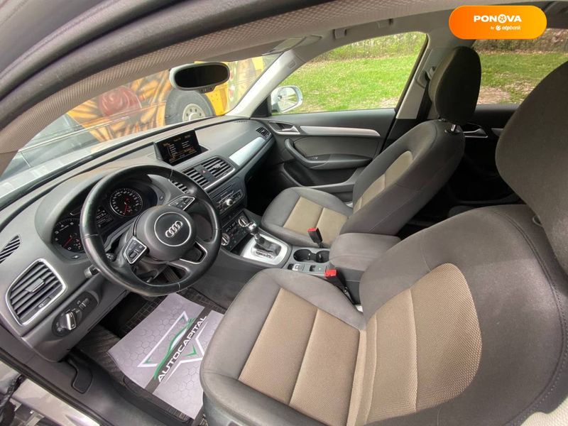 Audi Q3, 2014, Бензин, 1.4 л., 145 тис. км, Позашляховик / Кросовер, Сірий, Київ 36641 фото