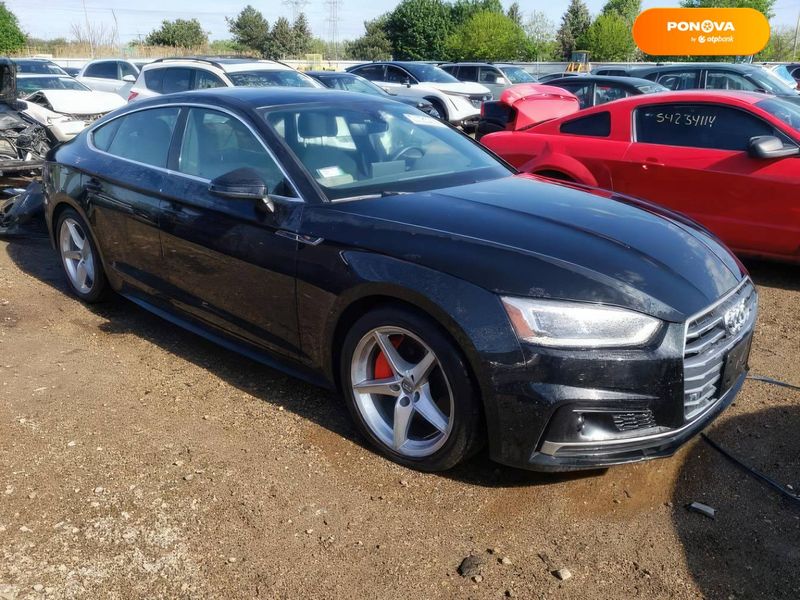 Audi A5 Sportback, 2018, Бензин, 2 л., 74 тис. км, Ліфтбек, Чорний, Коломия Cars-EU-US-KR-50003 фото