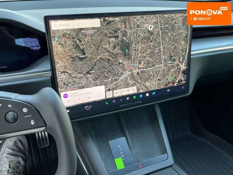 Tesla Model S, 2022 р., Електро, 24 тис. км, Седан, Сірий, Дніпро (Дніпропетровськ) AT-10408572 фото