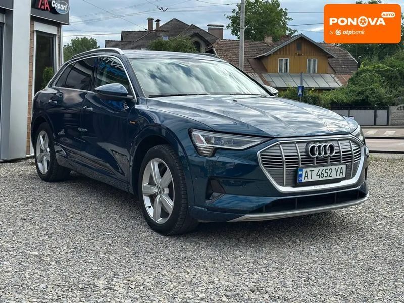 Audi e-tron, 2019 г., Електро, 89 тыс. км, Внедорожник / Кроссовер, Синий, Ивано Франковск AT-10401855 фото