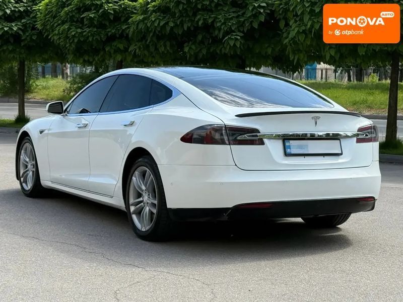 Tesla Model S, 2014 р., Електро, 240 тис. км, Седан, Білий, Дніпро (Дніпропетровськ) AT-10418654 фото