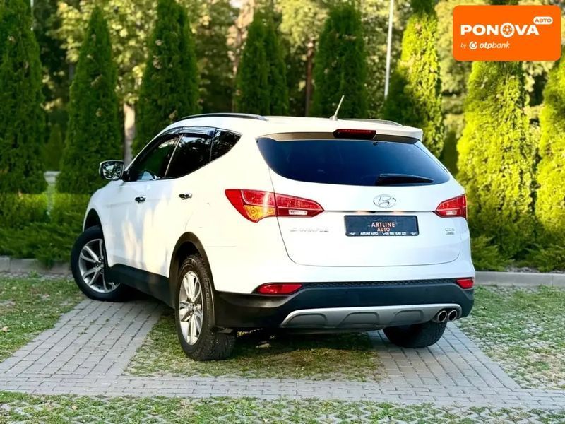 Hyundai Santa FE, 2013 р., Дизель, 72 тис. км, Позашляховик / Кросовер, Білий, Харків AT-10402779 фото