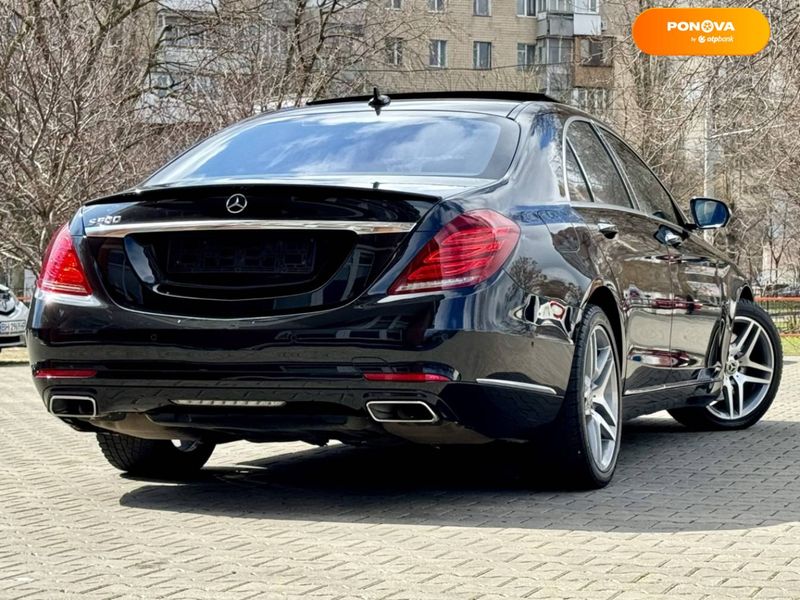 Mercedes-Benz S-Class, 2013, Бензин, 4.66 л., 283 тис. км, Седан, Чорний, Одеса 108264 фото