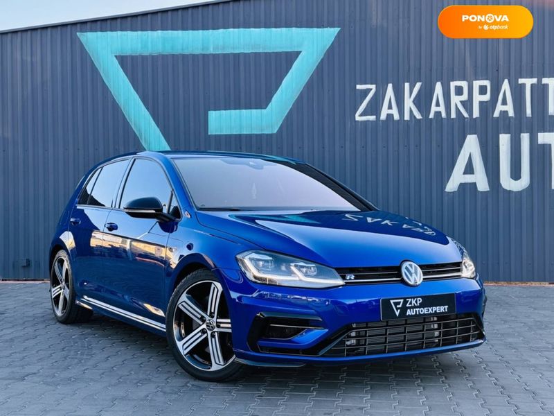 Volkswagen Golf R, 2016, Бензин, 67 тыс. км, Хетчбек, Синий, Мукачево 41905 фото