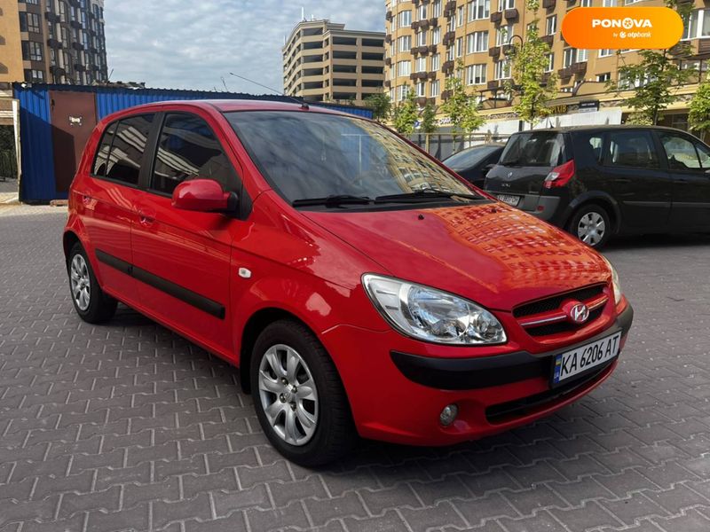 Hyundai Getz, 2007, Бензин, 1.4 л., 104 тис. км, Хетчбек, Червоний, Київ Cars-Pr-63943 фото