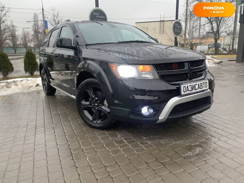 Dodge Journey, 2020, Газ пропан-бутан / Бензин, 2.36 л., 102 тис. км, Позашляховик / Кросовер, Чорний, Харків 17149 фото