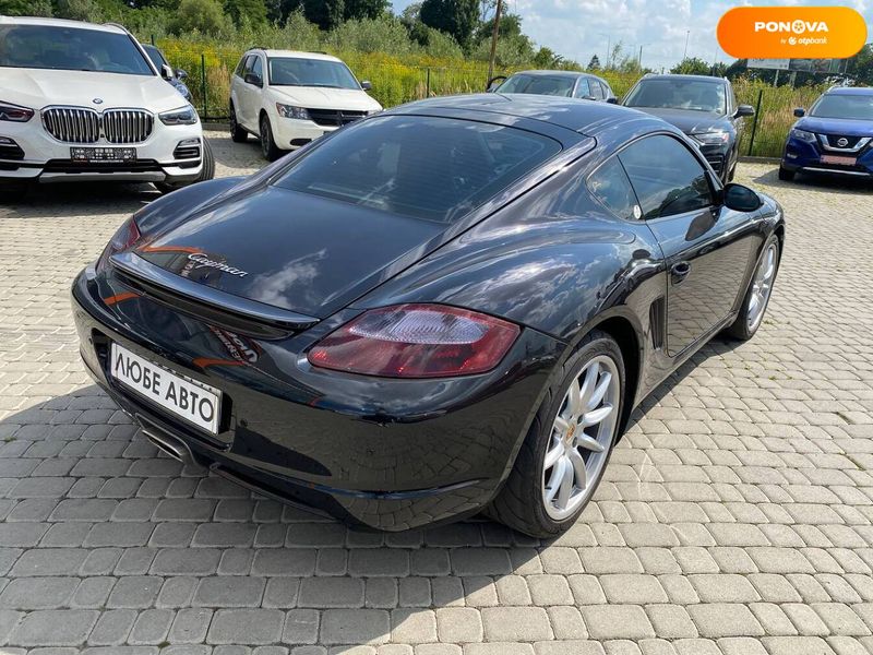 Porsche Cayman, 2008, Бензин, 2.7 л., 50 тис. км, Купе, Чорний, Львів 14076 фото