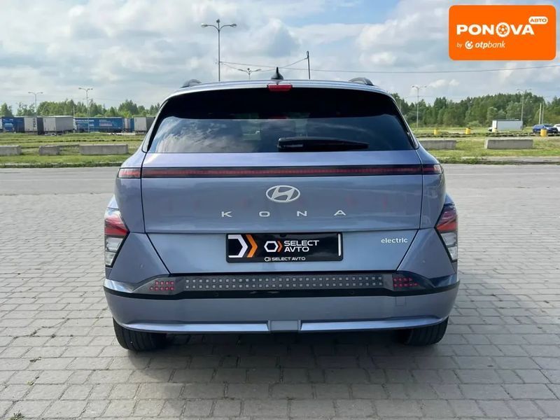 Hyundai Kona Electric, 2024 р., Електро, 5 тис. км, Позашляховик / Кросовер, Сірий, Львів AT-10417927 фото