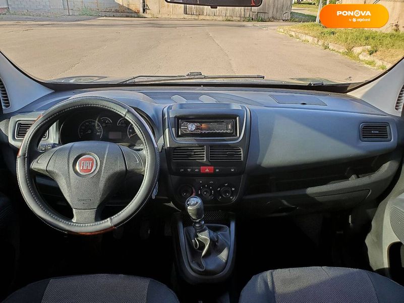 Fiat Doblo, 2010, Газ пропан-бутан / Бензин, 1.4 л., 255 тыс. км, Минивен, Серый, Запорожье Cars-Pr-68822 фото