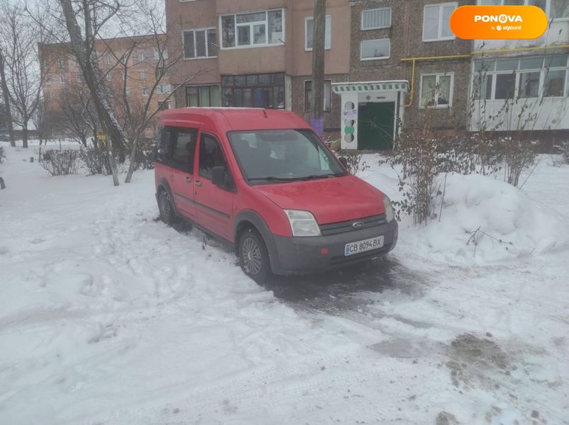 Ford Transit Connect, 2006, Дизель, 1.8 л., 310 тыс. км, Минивен, Красный, Нежин Cars-Pr-60846 фото