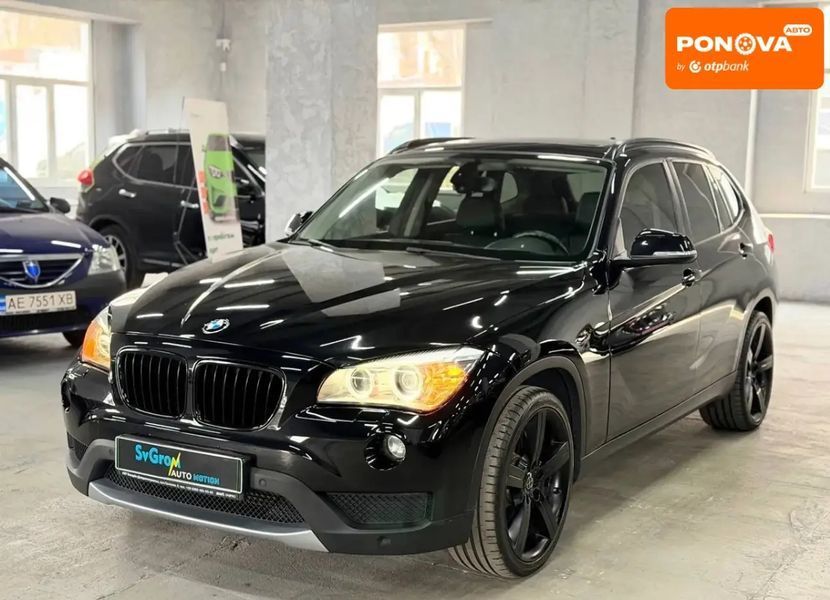 BMW X1, 2014 р., Бензин, 141 тис. км, Позашляховик / Кросовер, Чорний, Кам'янське (Дніпродзержинськ) AT-10413541 фото