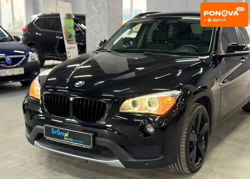 BMW X1, 2014 р., Бензин, 141 тис. км, Позашляховик / Кросовер, Чорний, Кам'янське (Дніпродзержинськ) AT-10413541 фото