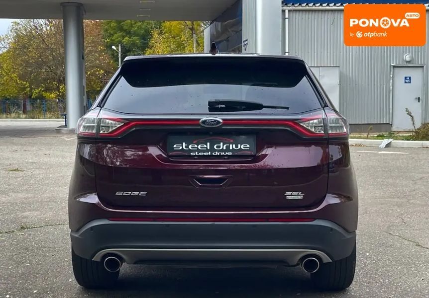 Ford Edge, 2016 р., Бензин, 73 тис. км, Позашляховик / Кросовер, Червоний, Миколаїв AT-10416315 фото