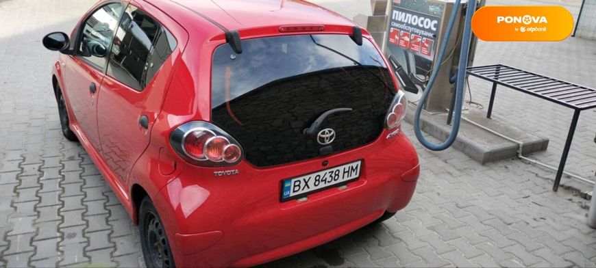 Toyota Aygo, 2009, Бензин, 0.98 л., 194 тис. км, Хетчбек, Червоний, Хмельницький Cars-Pr-60570 фото