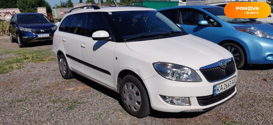 Skoda Fabia, 2010, Бензин, 1.2 л., 260 тис. км, Універсал, Білий, Черкаси 109540 фото