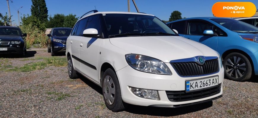 Skoda Fabia, 2010, Бензин, 1.2 л., 260 тис. км, Універсал, Білий, Черкаси 109540 фото