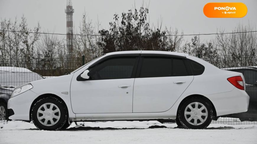 Renault Symbol, 2011, Газ пропан-бутан / Бензин, 1.39 л., 270 тыс. км, Седан, Белый, Бердичев 5259 фото