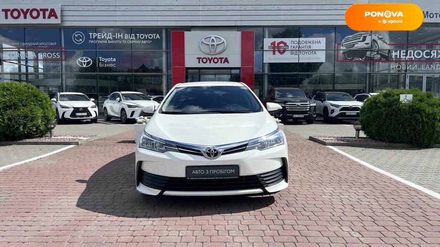 Toyota Corolla, 2018, Бензин, 1.33 л., 126 тис. км, Седан, Білий, Хмельницький 100779 фото