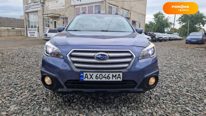 Subaru Outback, 2016, Бензин, 2.5 л., 68 тис. км, Універсал, Синій, Сміла 98729 фото