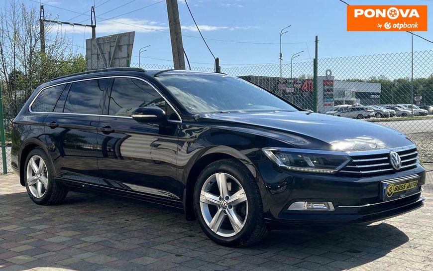 Volkswagen Passat, 2016, Дизель, 2 л., 258 тис. км, Універсал, Чорний, Стрий 40977 фото