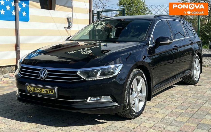 Volkswagen Passat, 2016, Дизель, 2 л., 258 тис. км, Універсал, Чорний, Стрий 40977 фото