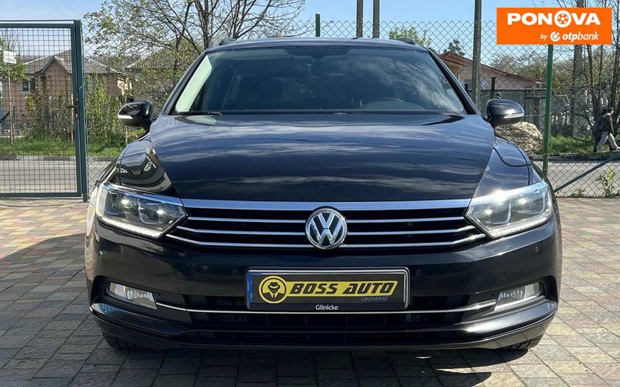 Volkswagen Passat, 2016, Дизель, 2 л., 258 тис. км, Універсал, Чорний, Стрий 40977 фото