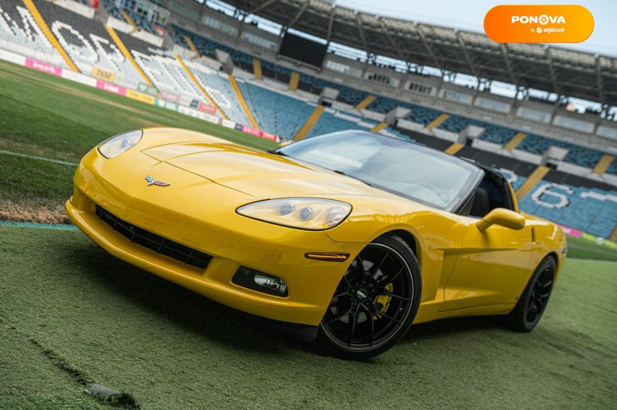 Chevrolet Corvette, 2007, Бензин, 35 тыс. км, Родстер, Желтый, Одесса 110802 фото