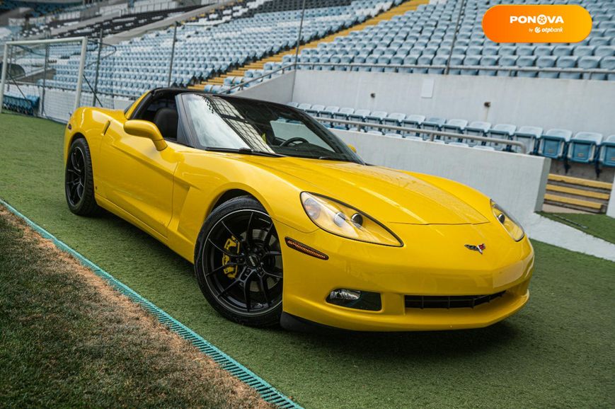 Chevrolet Corvette, 2007, Бензин, 35 тыс. км, Родстер, Желтый, Одесса 110802 фото