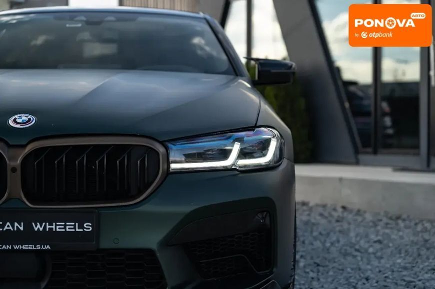 BMW 5 Series, 2017 г., Бензин, 153 тыс. км, Седан, Зеленый, Черновцы AT-10413596 фото
