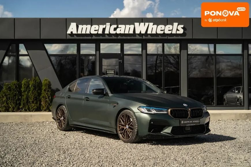 BMW 5 Series, 2017 г., Бензин, 153 тыс. км, Седан, Зеленый, Черновцы AT-10413596 фото