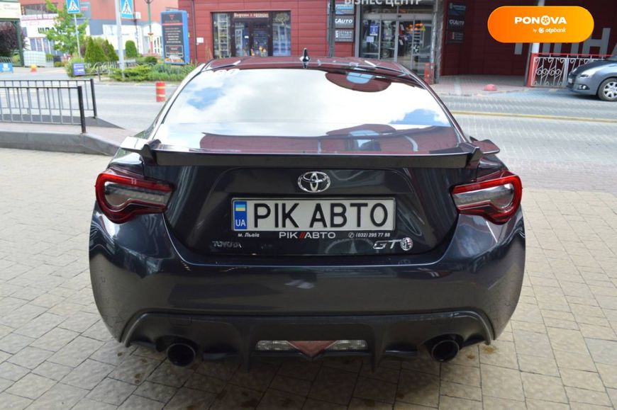 Toyota GT 86, 2016, Бензин, 2 л., 40 тис. км, Купе, Сірий, Львів 50717 фото