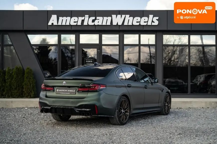 BMW 5 Series, 2017 г., Бензин, 153 тыс. км, Седан, Зеленый, Черновцы AT-10413596 фото