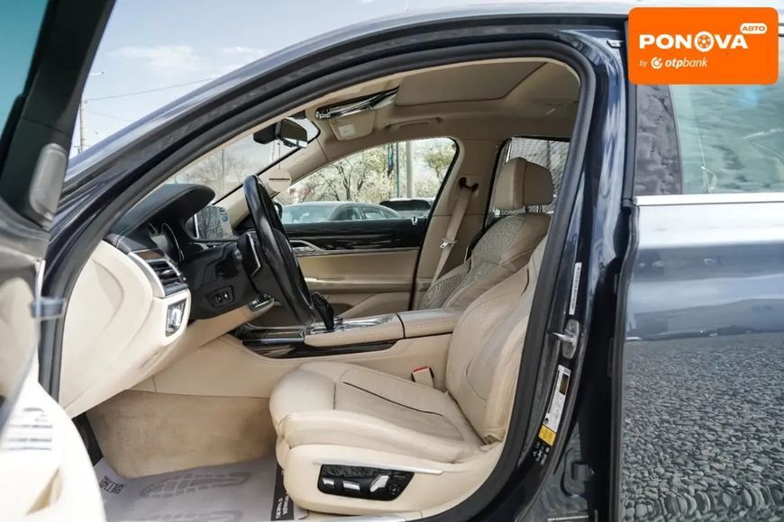 BMW 7 Series, 2015 р., Бензин, 130 тис. км, Седан, Сірий, Чернівці AT-10407363 фото