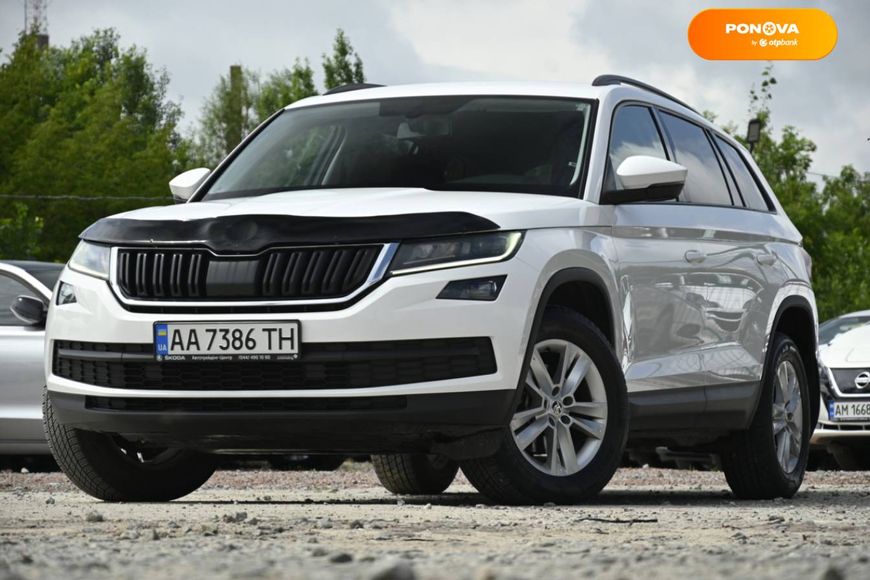 Skoda Kodiaq, 2018, Дизель, 1.97 л., 277 тис. км, Позашляховик / Кросовер, Білий, Бердичів 108099 фото