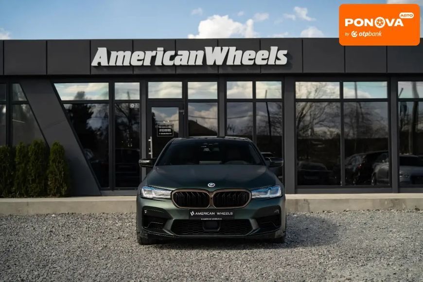 BMW 5 Series, 2017 г., Бензин, 153 тыс. км, Седан, Зеленый, Черновцы AT-10413596 фото