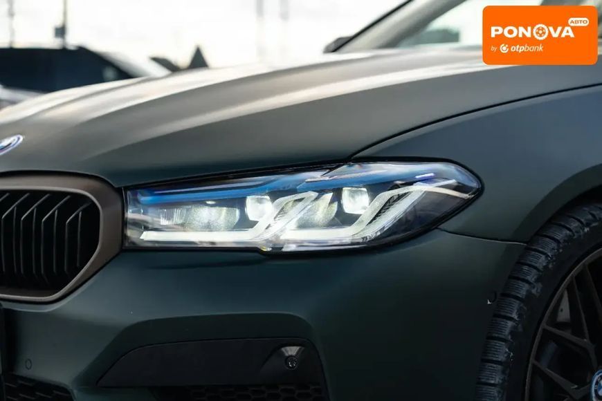 BMW 5 Series, 2017 г., Бензин, 153 тыс. км, Седан, Зеленый, Черновцы AT-10413596 фото