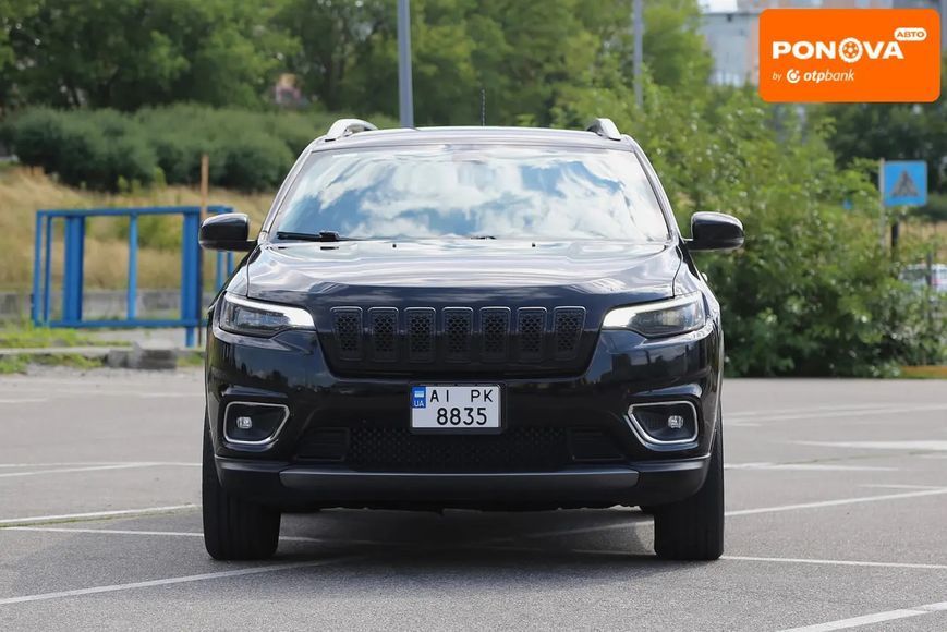 Jeep Cherokee, 2018 р., Газ пропан-бутан / Бензин, 183 тис. км, Позашляховик / Кросовер, Чорний, Київ AT-10424419 фото