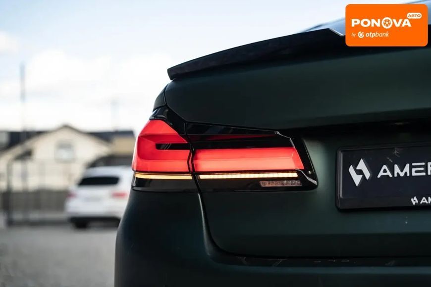 BMW 5 Series, 2017 г., Бензин, 153 тыс. км, Седан, Зеленый, Черновцы AT-10413596 фото