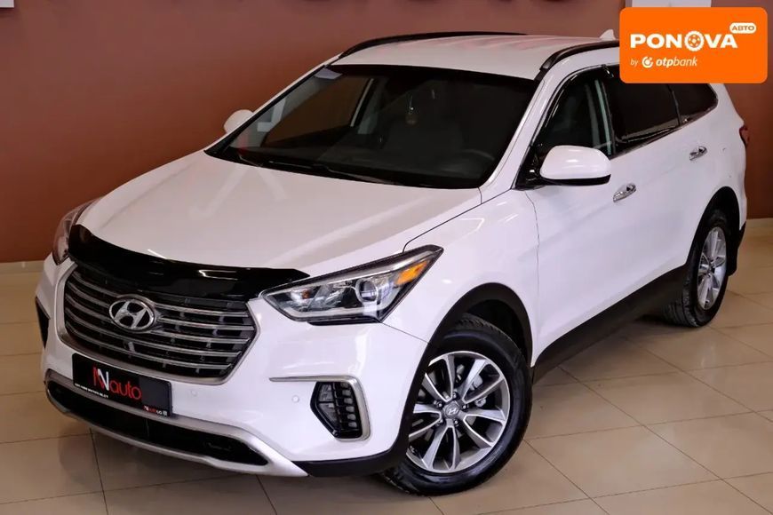 Hyundai Santa FE, 2016 г., Бензин, 208 тыс. км, Внедорожник / Кроссовер, Белый, Одесса AT-10416940 фото