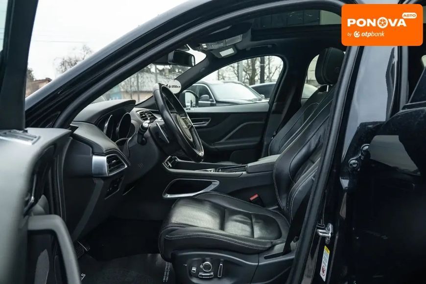 Jaguar F-Pace, 2018 г., Бензин, 87 тыс. км, Внедорожник / Кроссовер, Чорный, Черновцы AT-10410462 фото