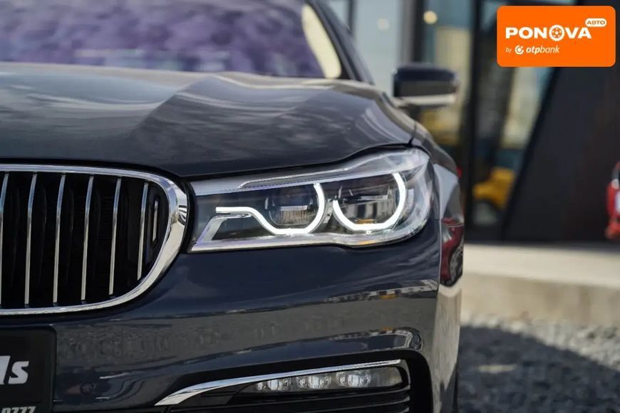 BMW 7 Series, 2015 р., Бензин, 130 тис. км, Седан, Сірий, Чернівці AT-10407363 фото